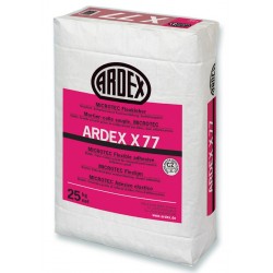 ARDEX X 77 MICROTEC elastingi plytelių klijai