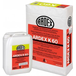 ARDEX K 60 Savaime išsilyginantis mišinys, latekso pagrindu