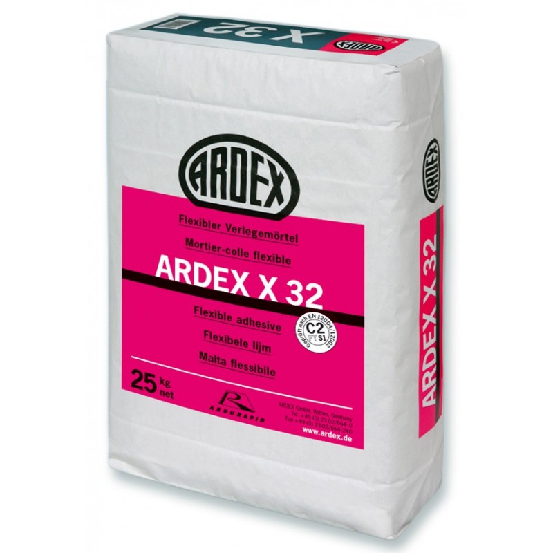 ARDEX X 32 Elastingas klijavimo skiedinys