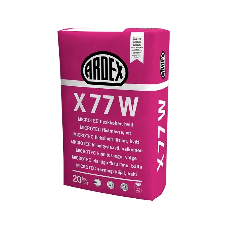Ardex x77 w balti klijai